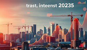 Bauzinsen und Prognose f�r 2025 dargestellt