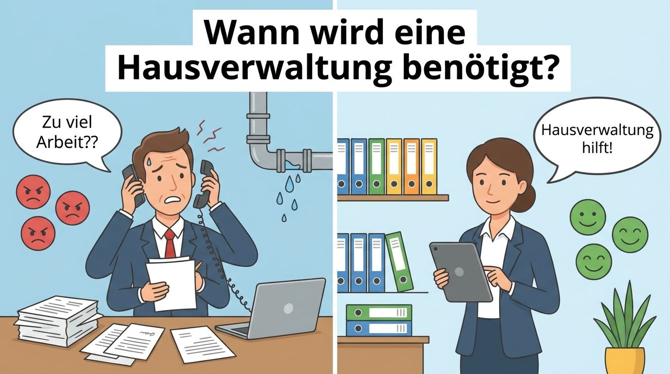 Wann wird eine Hausverwaltung ben�tigt?