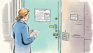 Partner meldet sich an obwohl sie nicht im Mietvertrag steht