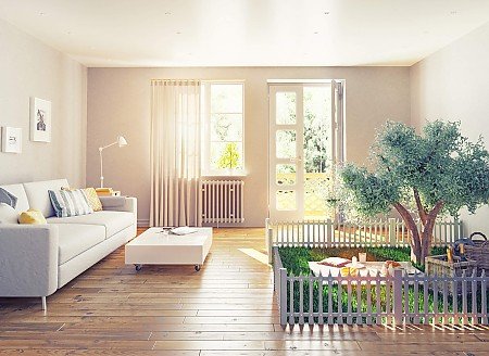 Wohnfl�chenberechnung eines Hauses