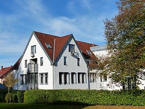 Haus mit einer Solaranlage f�r nachhaltiges wohnen