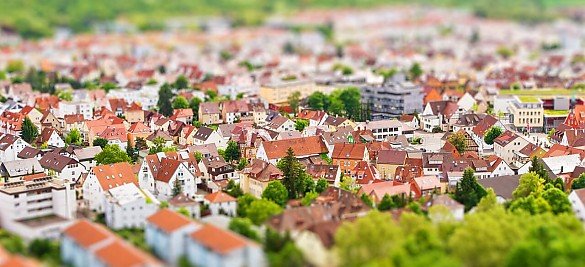 Luftbild Stadtteil Roetgen