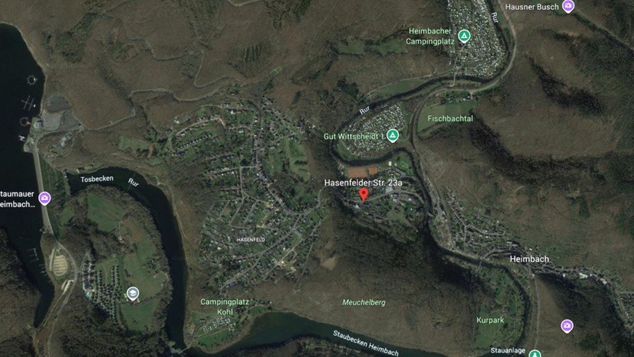 Lage EFH in Heimbach Einfamilienhaus Heimbach / Hasenfeld