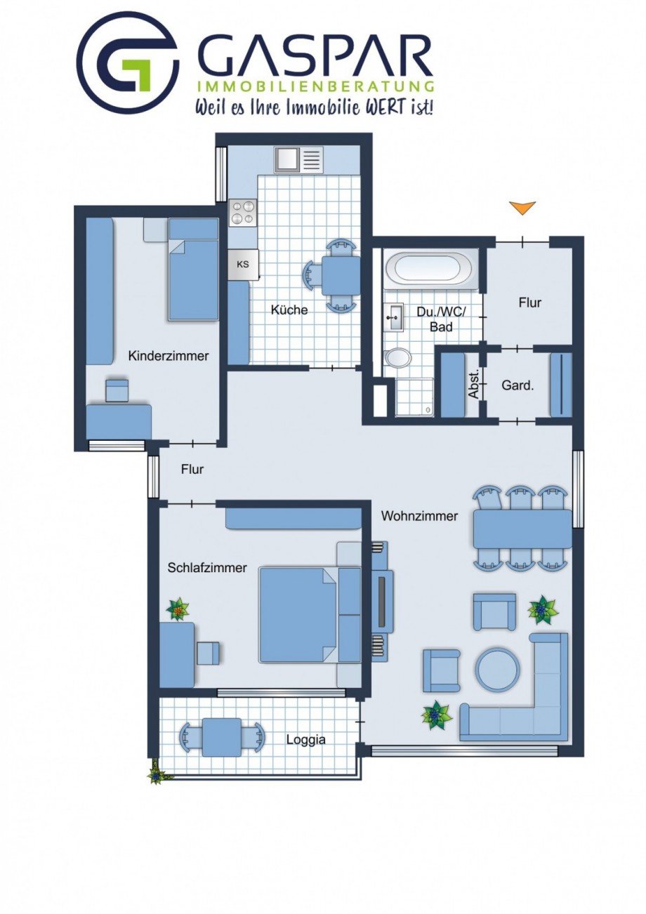 Grundriss Etagenwohnung D�ren