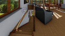 Treppe Neubau Einfamilienhaus in einmaliger Lage von Obermaubach