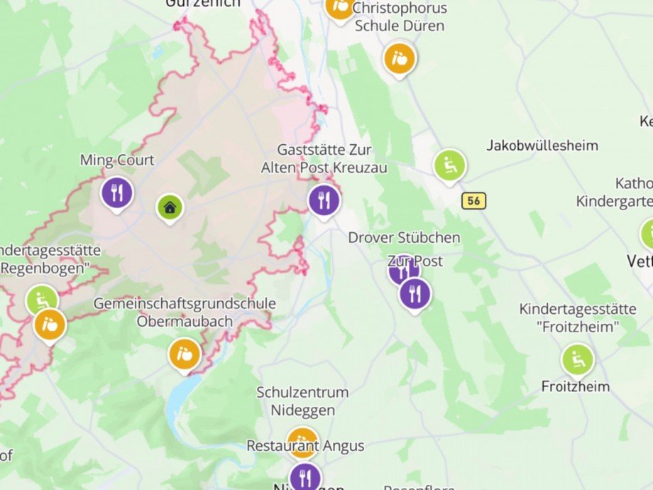 Lageplan Mehrfamilienhaus H�rtgenwald