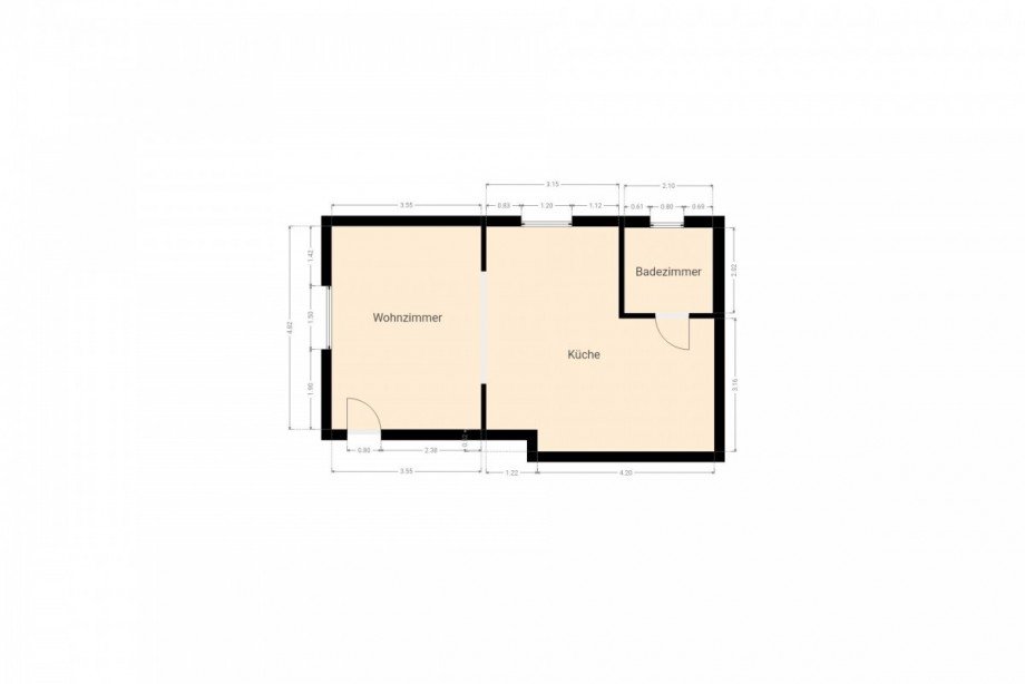 Grundriss Souterrainwohnung Inden