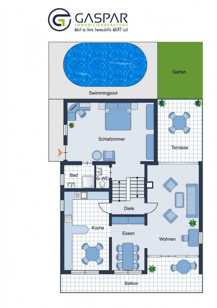 Grundriss OG Einfamilienhaus Kreuzau