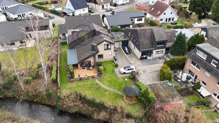 Luftbild Zweifamilienhaus Kreuzau