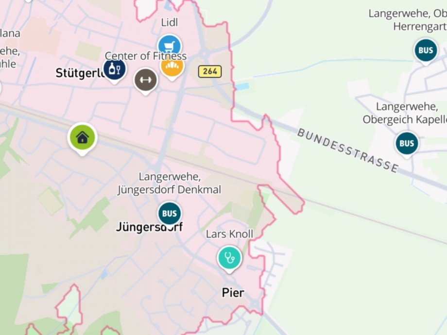 Lageplan Einfamilienhaus Langerwehe