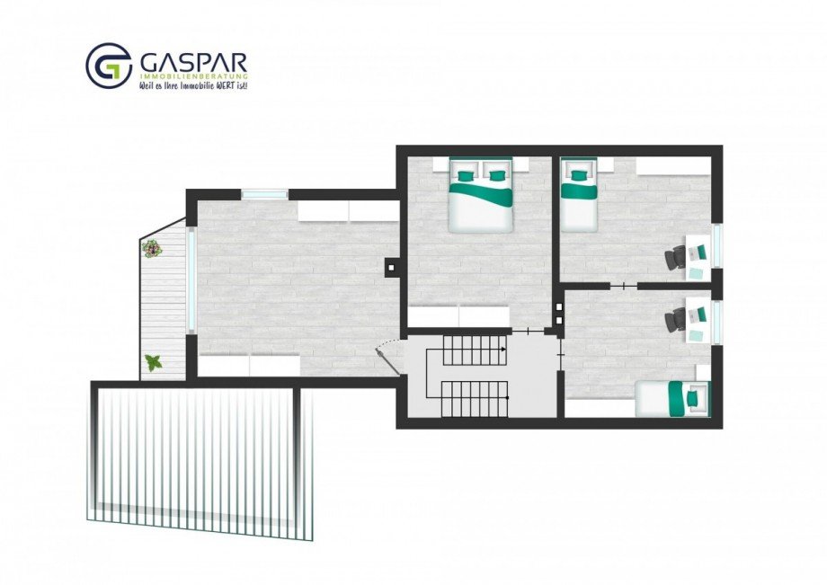 Dachgeschoss Haus H�rtgenwald