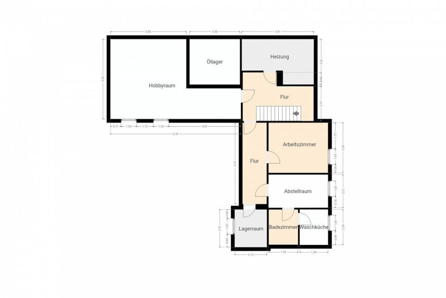 Haarweg 3 Duren - 1. Untergeschoss Haus D�ren