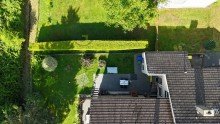Gartenansicht Drohne In diesem Mietshaus in Heimbach l�sst es sich gut LEBEN