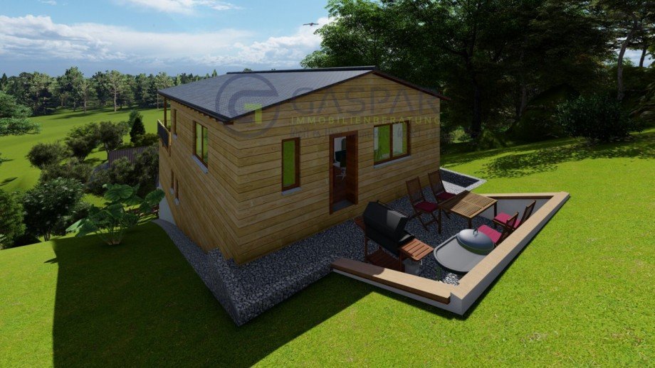 Au�enbereich Grillterrasse Einfamilienhaus Kreuzau / Obermaubach