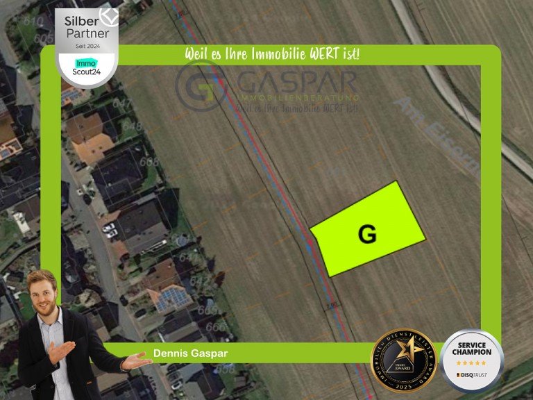 Grundst�ck G Nideggen Nideggen Wohngrundst�ck Baugrundst�ck Blick Richtung K�ln mit 876 m2 im Neubaugebiet von Nideggen