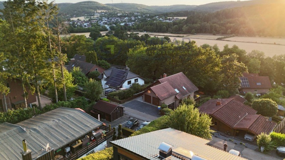 Umgebung Stra�e Einfamilienhaus Kreuzau