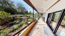 Terrasse In diesem Haus mit gro�en Garten in Berzbuir l�sst es sich gut leben