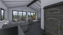 Wohnraum Modernes Einfamilienhaus mit Einliegerwohnung und Seeblick in Kreuzau-Obermaubach