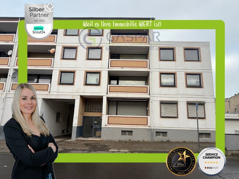 Eigentumswohnung mit 60 qm in D�ren kaufen D�ren Etagenwohnung Zwei Zimmer Wohnung mit Balkon zum Kauf in D�ren