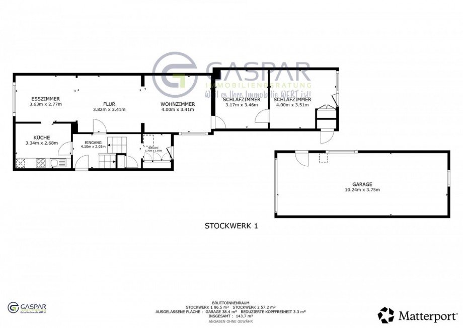 Grundriss EG Einfamilienhaus Kreuzau