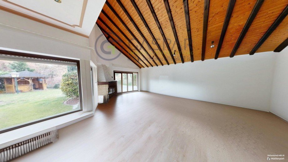Wohnzimmer EG defurnished Zweifamilienhaus Kreuzau