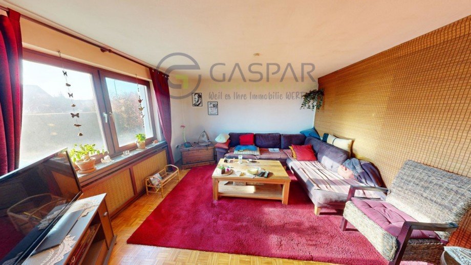 Wohnzimmer Einfamilienhaus Nideggen / Schmidt