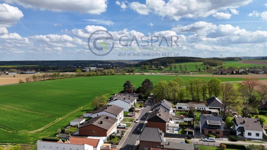 Drohnenaufnahme Umgebung Berzbuir Einfamilienhaus D�ren