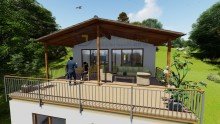 Terrasse-s�d Neubau Einfamilienhaus in einmaliger Lage von Obermaubach