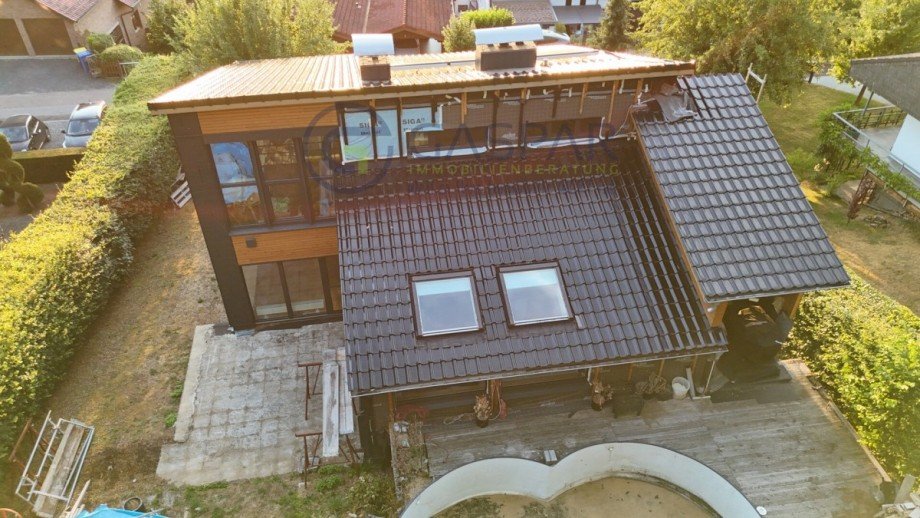 R�ckansicht Einfamilienhaus Kreuzau