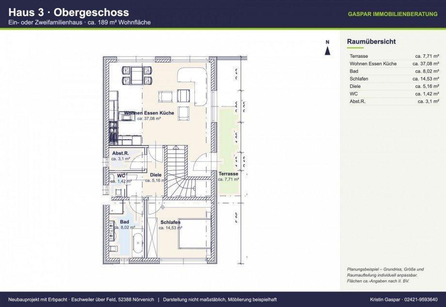 Grundriss Zweifamilienhaus N�rvenich