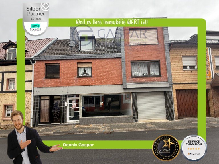 Wohn und Geschaaus in Lendersdorf kaufen D�ren Haus Mehrfamilienhaus mit Gewerbeeinheit in Lendersdorf f�r viele M�glichkeiten