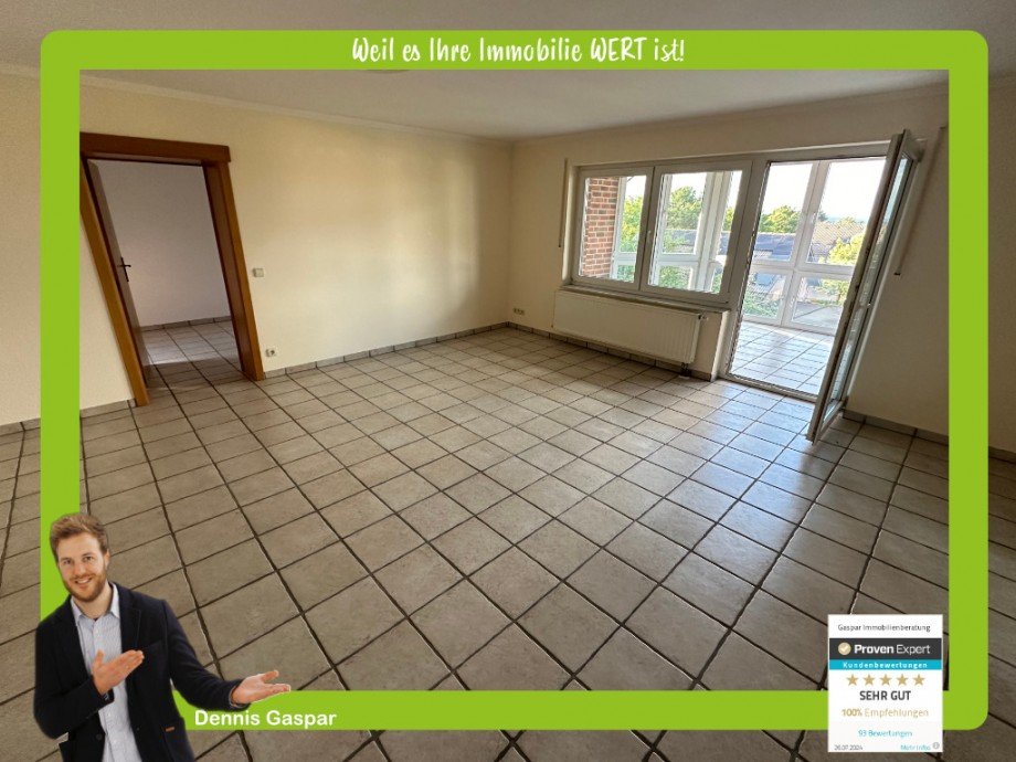 Grosse Wohnung inLangerwehe Dachgeschosswohnung Langerwehe