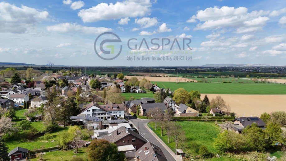 Drohnenaufnahme Umgebung Berzbuir Einfamilienhaus D�ren