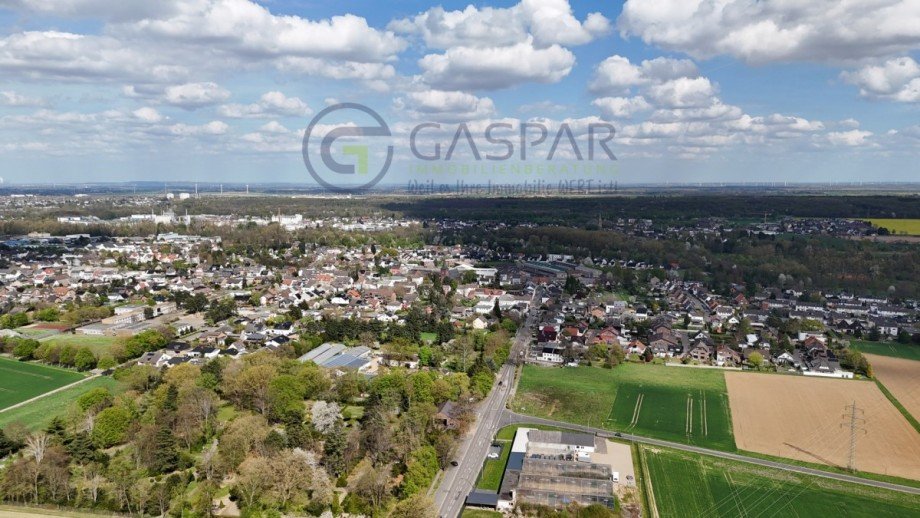 Drohnenaufnahme Umgebung Berzbuir Einfamilienhaus D�ren