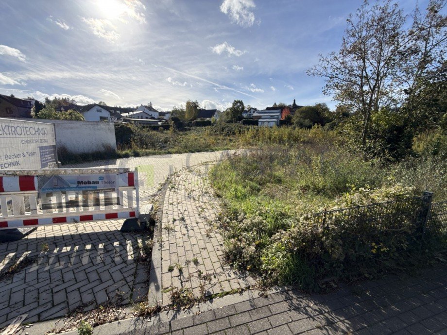 Zufahrt von der Stra�e Am Kloster Grundst�ck Nideggen