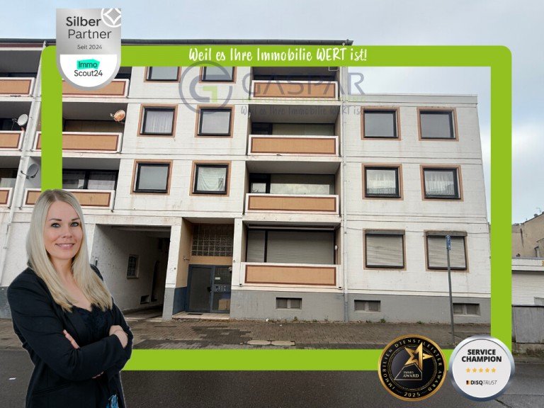 Eigentumswohnung mit 60 qm in D�ren kaufen D�ren Etagenwohnung Zwei Zimmer Wohnung mit Balkon zum Kauf in D�ren