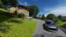 Au�enbereich Einfahrt Neubau Einfamilienhaus in einmaliger Lage von Obermaubach
