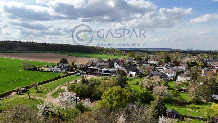 Drohnenaufnahme Umgebung Berzbuir Einfamilienhaus D�ren