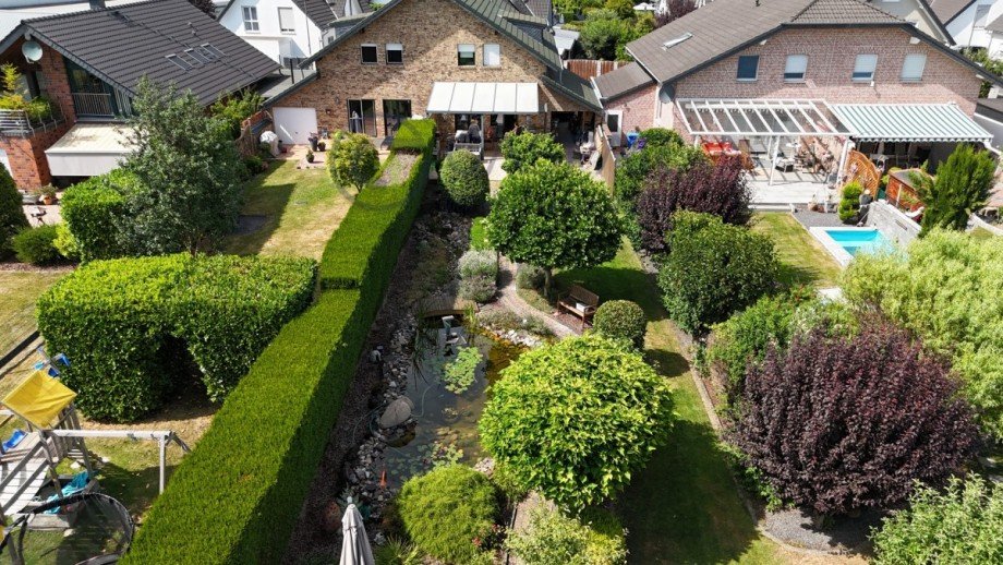 Garten Doppelhaush�lfte Kreuzau