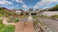 Hausansicht Garten In diesem Haus mit gro�en Garten in Berzbuir l�sst es sich gut leben