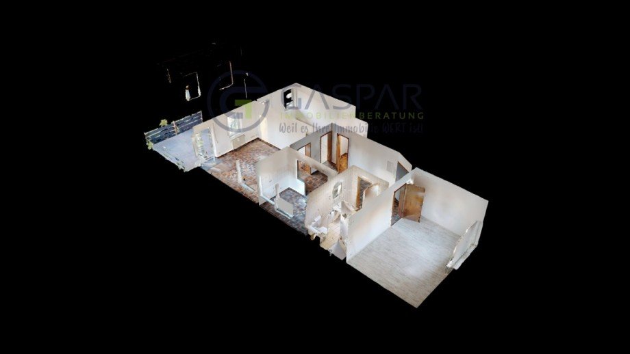 Dollhouse Ansicht Erdgeschosswohnung Inden / Lamersdorf