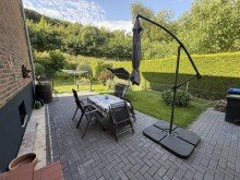 Terrasse In diesem Mietshaus in Heimbach l�sst es sich gut LEBEN