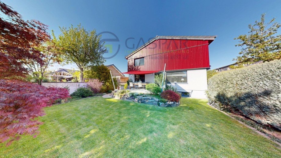 Hausansicht Garten Zweifamilienhaus D�ren