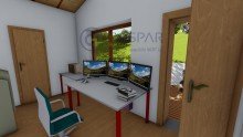 B�ro Neubau Einfamilienhaus in einmaliger Lage von Obermaubach