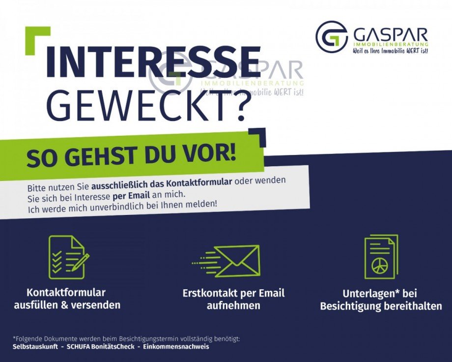 Spamordner checken Erdgeschosswohnung D�ren