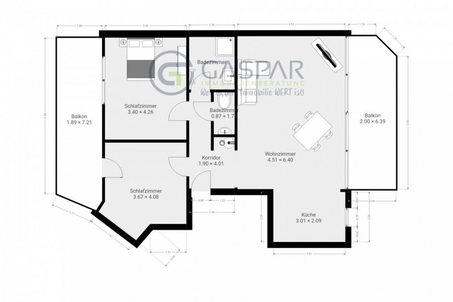 Grundriss Etagenwohnung D�ren
