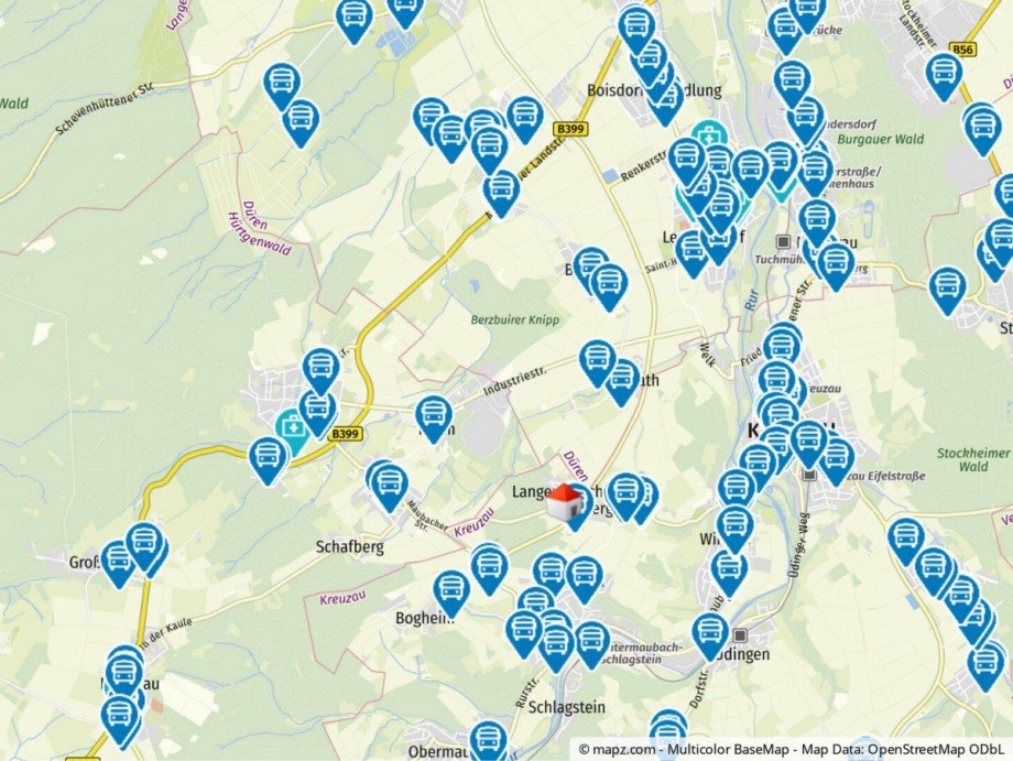 Lage Einfamilienhaus H�rtgenwald