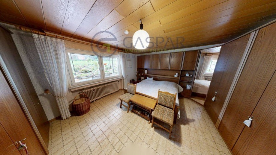 EG Schlafzimmer Blick Fenster Einfamilienhaus D�ren