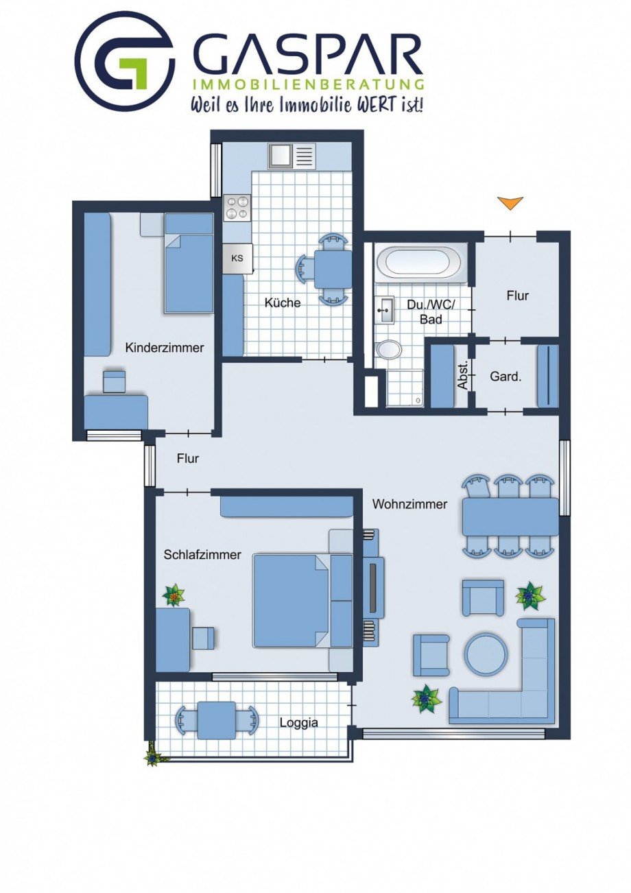 Grundriss Etagenwohnung D�ren