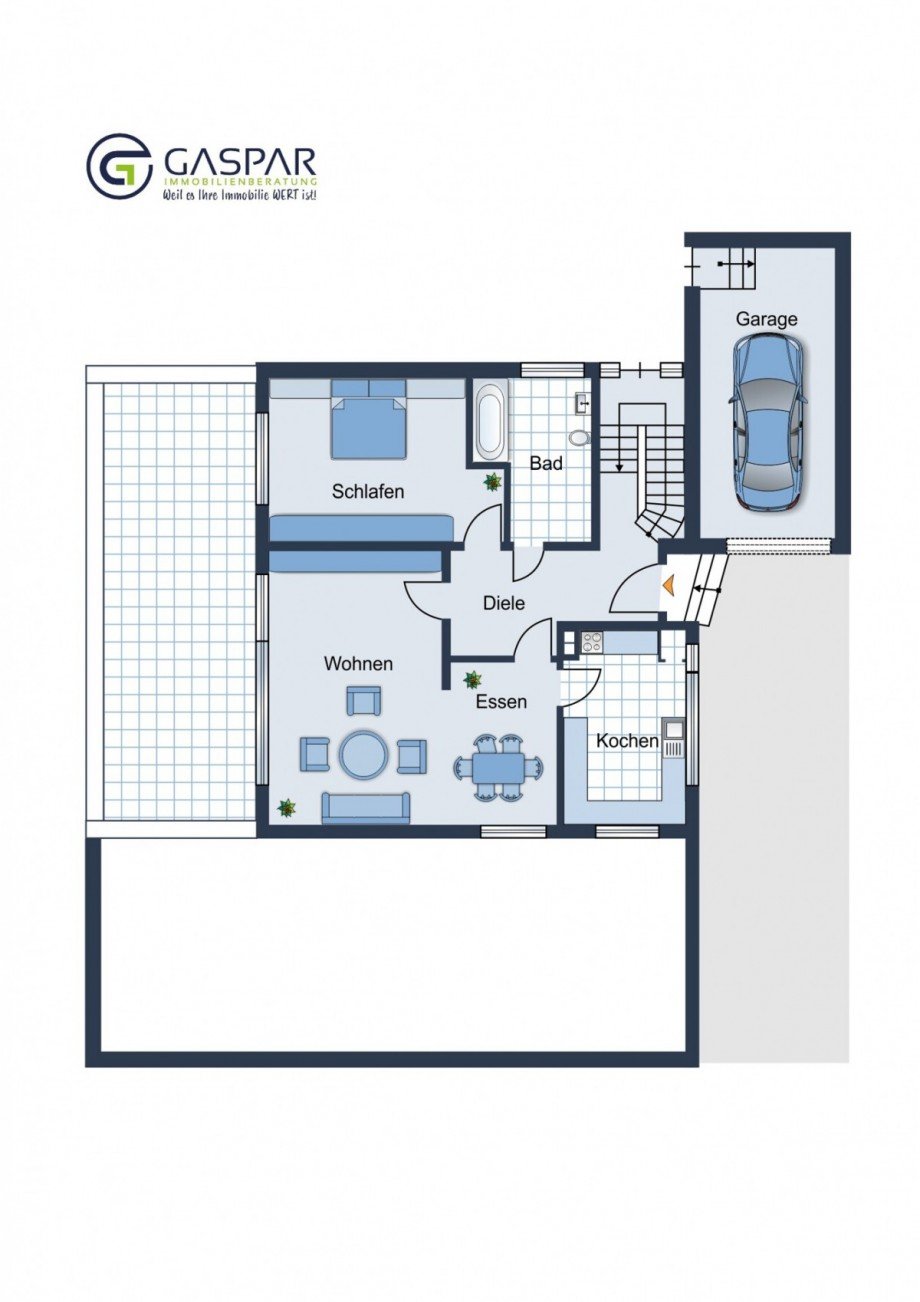 Grundriss EG Zweifamilienhaus D�ren